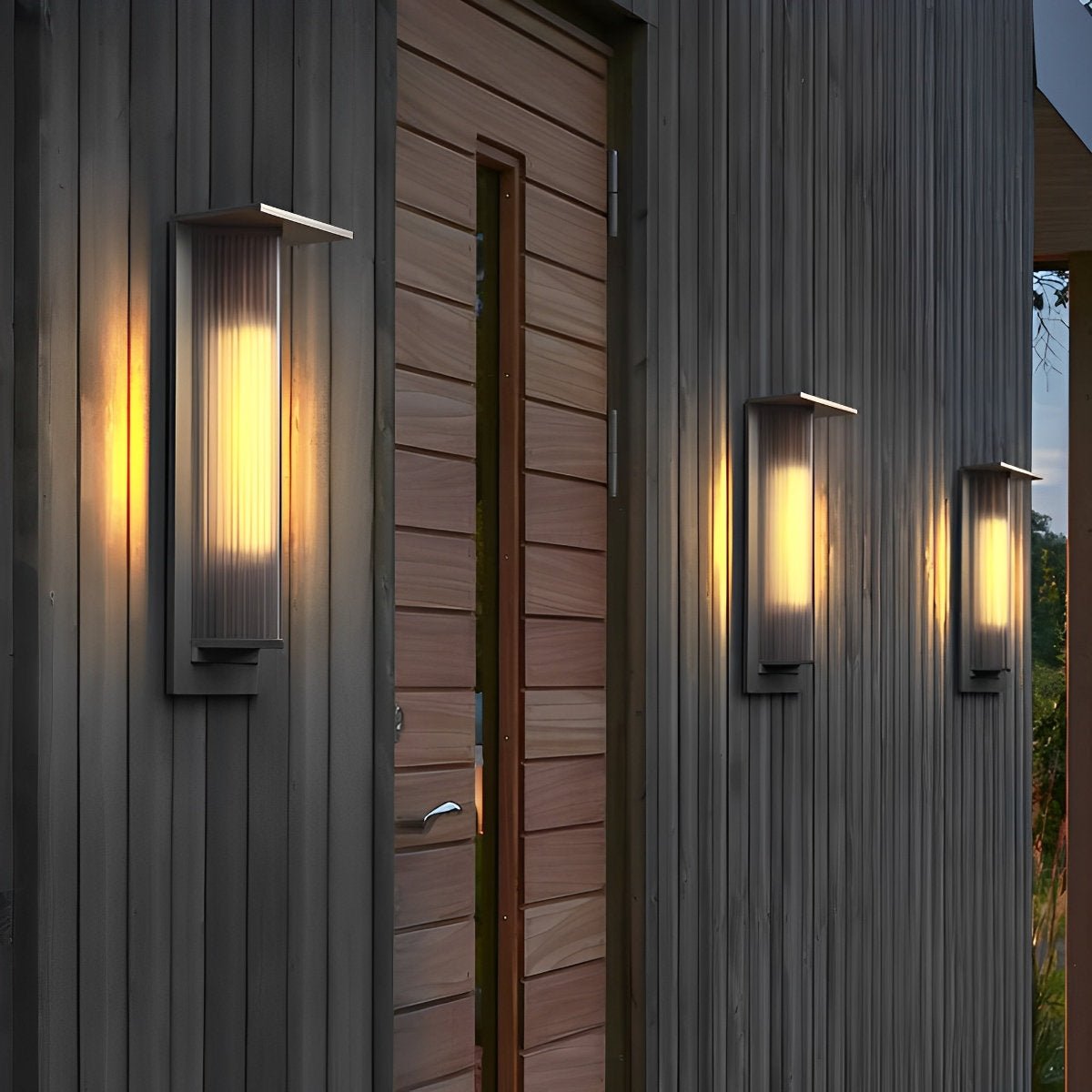 Waterproof LED Solar Vintage Outdoor Wall Light Fixture Wall Sconce Latern Lamp - Flyachilles