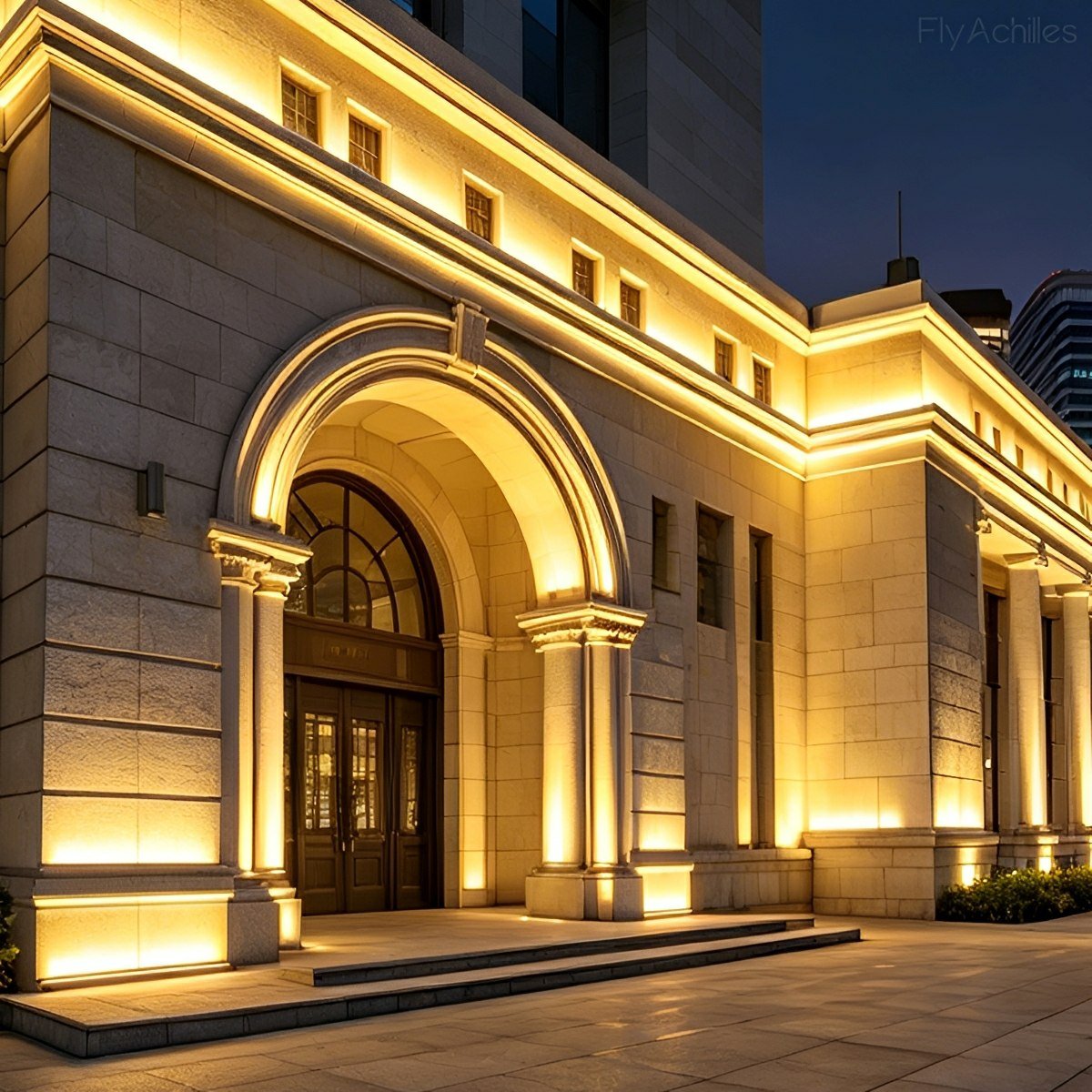 Waterproof LED Wall Washer Light DC24V – Outdoor Architectural Facade Lighting - Flyachilles