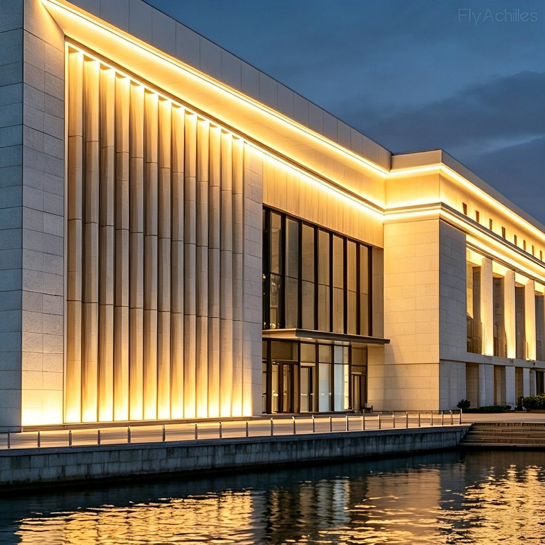 Waterproof LED Wall Washer Light DC24V – Outdoor Architectural Facade Lighting - Flyachilles