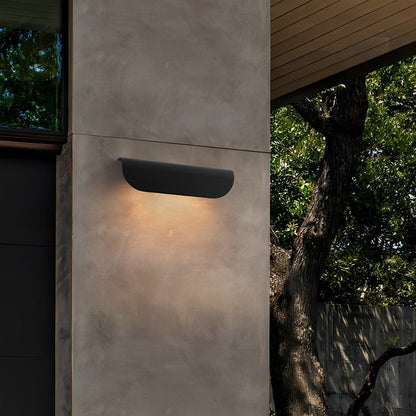 Waterproof Minimalist Arc - shaped LED Outdoor Wall Sconces - Flyachilles