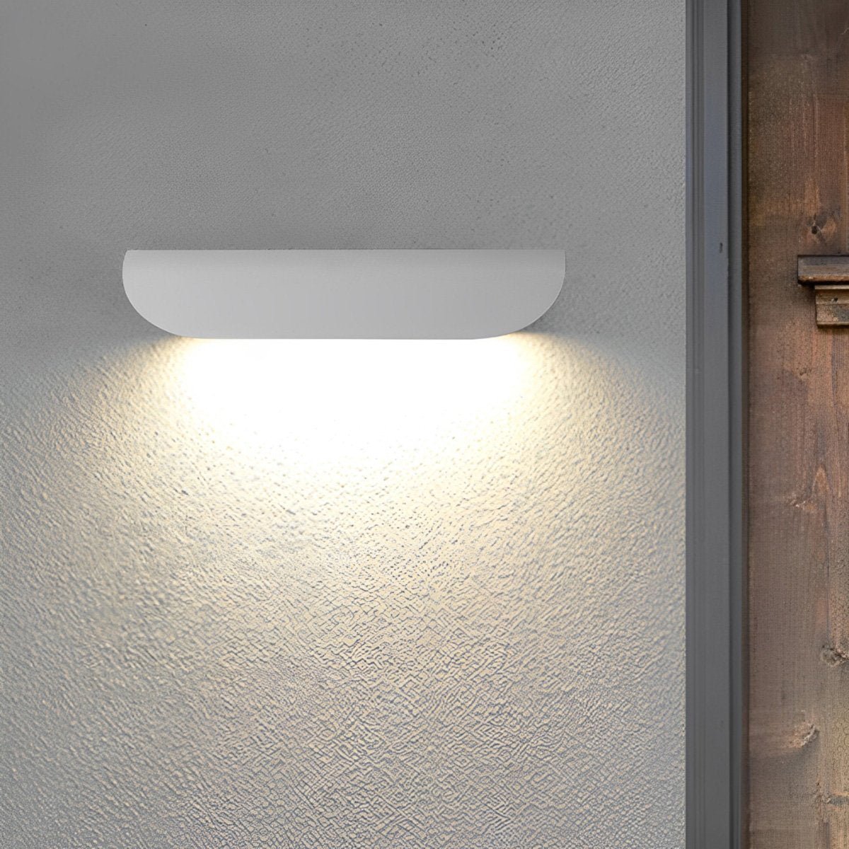 Waterproof Minimalist Arc - shaped LED Outdoor Wall Sconces - Flyachilles