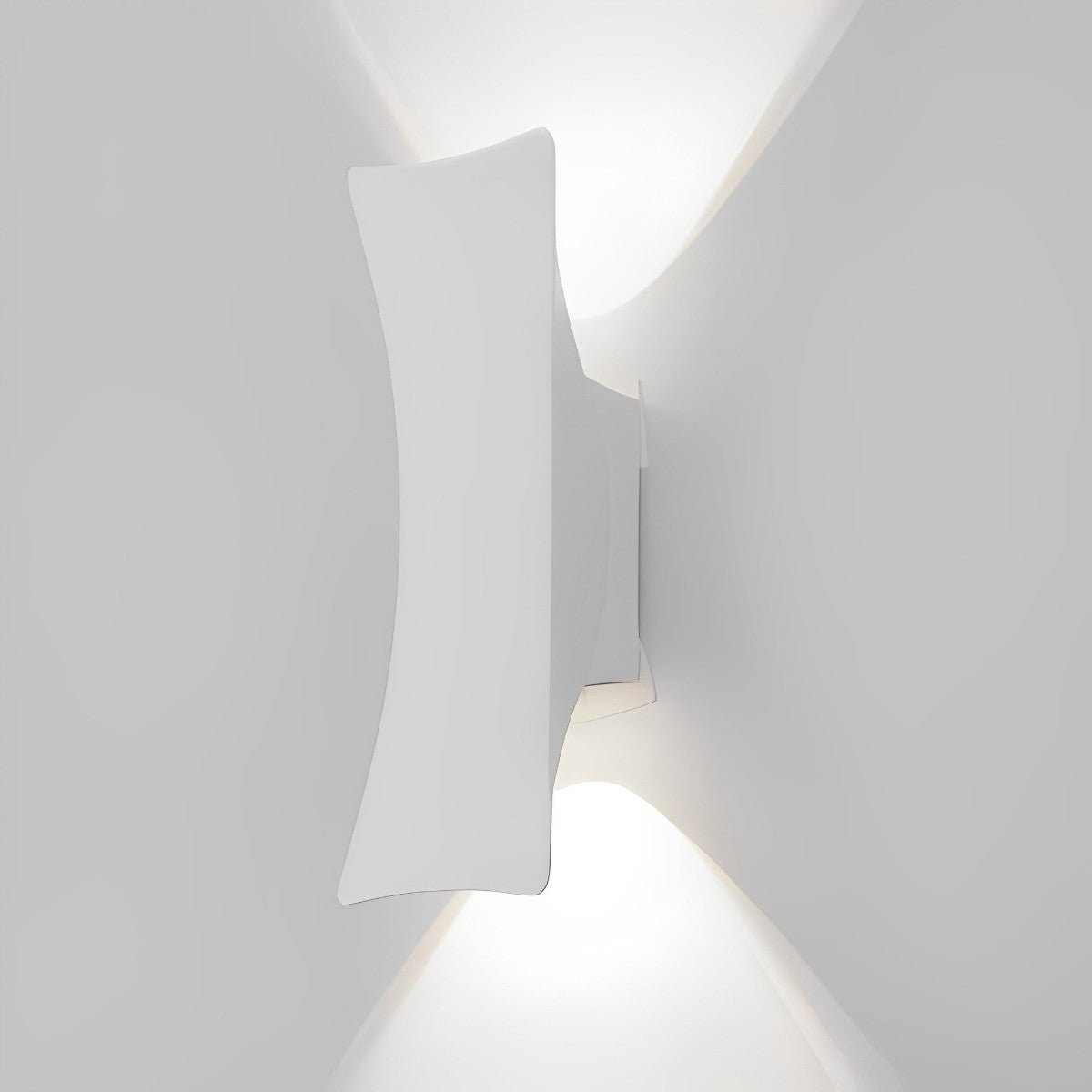 Waterproof Modern Arc Up and Down Outdoor Wall Light - Flyachilles