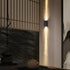 Waterproof Modern Black Up&Down LED Outdoor Wall Washer Spot Lights - Flyachilles
