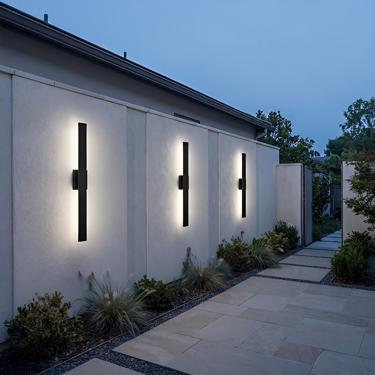 Waterproof Modern Dimmable Linear LED Outdoor Wall Light - Flyachilles