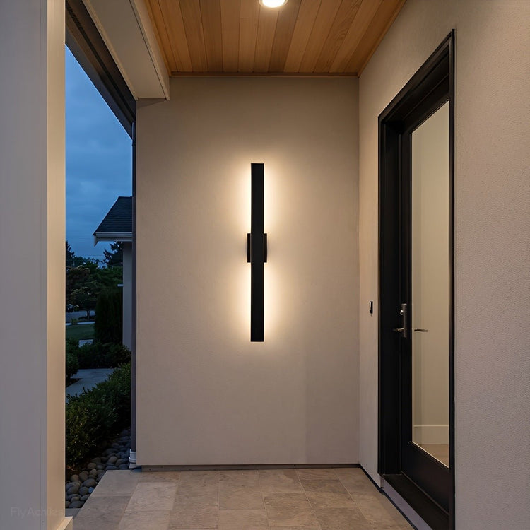 Waterproof Modern Dimmable Linear LED Outdoor Wall Light - Flyachilles