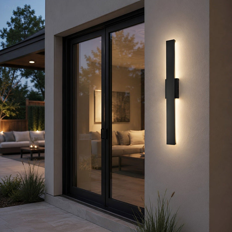 Waterproof Modern Dimmable Linear LED Outdoor Wall Light - Flyachilles