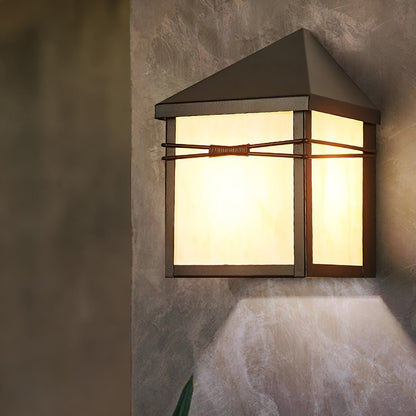 Waterproof Modern Farmhouse House Shape Outdoor LED Porch Wall Lights - Flyachilles