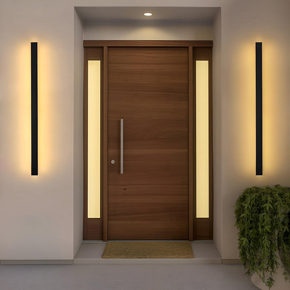 Waterproof Modern LED Long Strip Outdoor Wall Porch Lights - Flyachilles