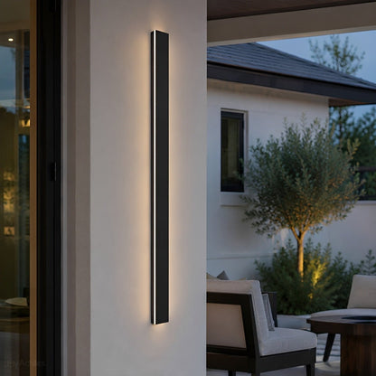 Waterproof Modern LED Long Strip Outdoor Wall Porch Lights - Flyachilles