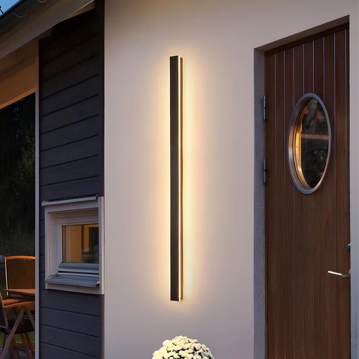 Waterproof Modern LED Long Strip Outdoor Wall Porch Lights - Flyachilles
