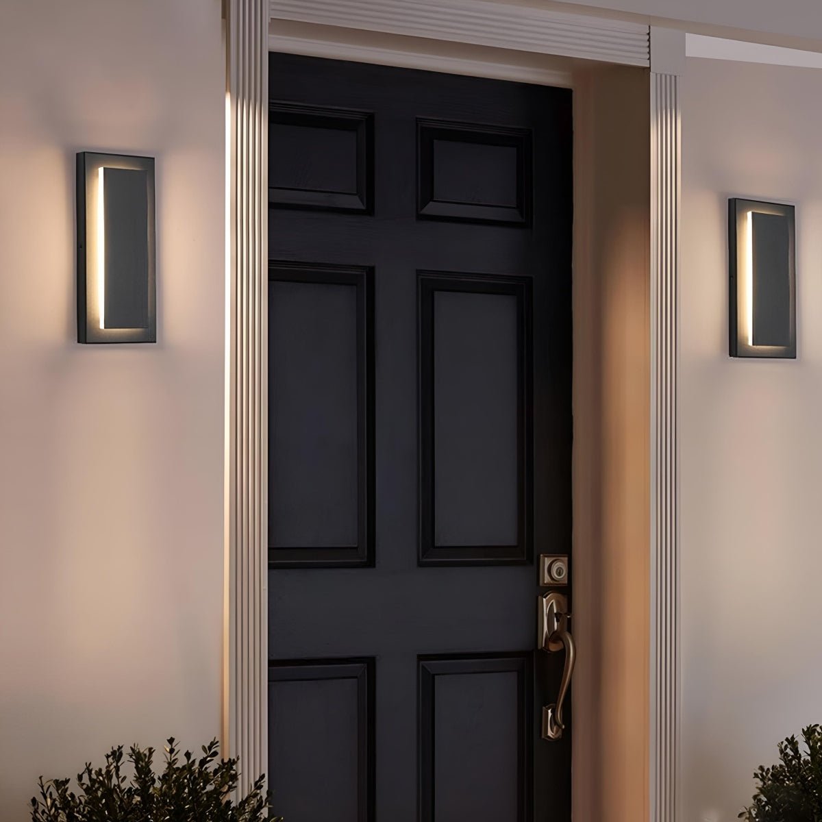 Waterproof Modern LED Long Strip Outdoor Wall Porch Lights - Flyachilles
