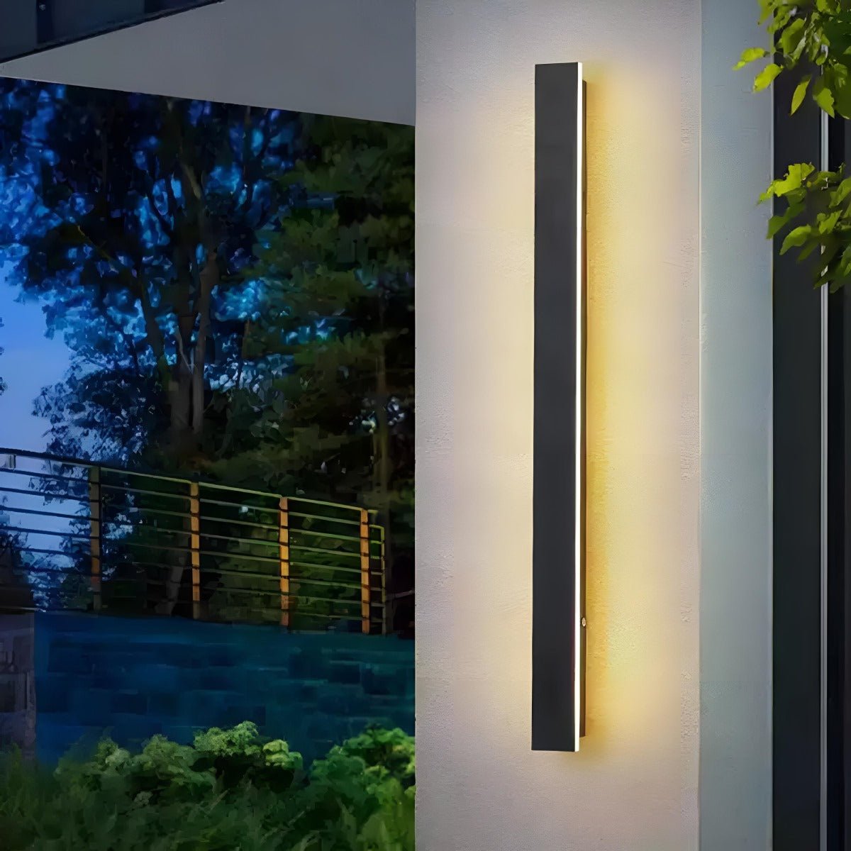 Waterproof Modern LED Long Strip Outdoor Wall Porch Lights - Flyachilles