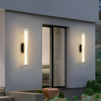 Waterproof Modern Light Tube Shape Outdoor Porch LED Wall Lights - Flyachilles