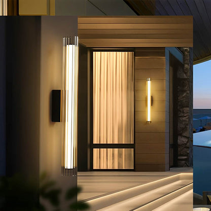 Waterproof Modern Light Tube Shape Outdoor Porch LED Wall Lights - Flyachilles