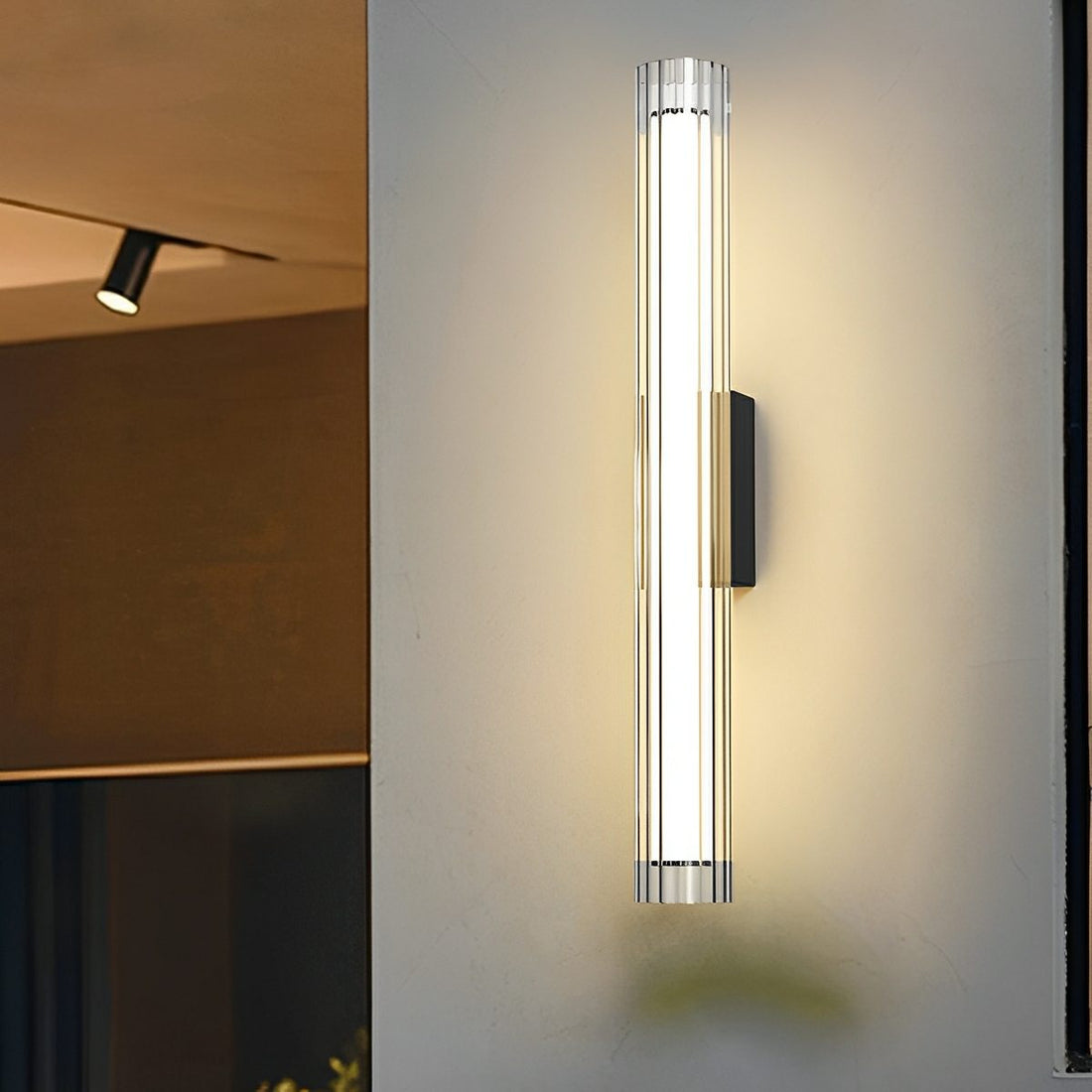 Waterproof Modern Light Tube Shape Outdoor Porch LED Wall Lights - Flyachilles