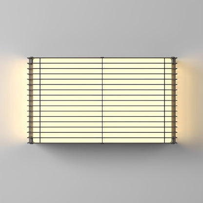 Waterproof Modern Louvered LED Outdoor Wall Light - Flyachilles