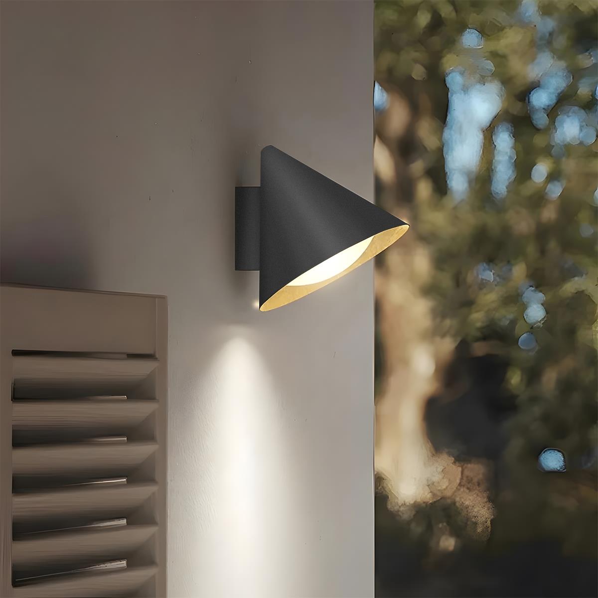 Modern Waterproof Minimalist Bell LED Outdoor Wall Sconces