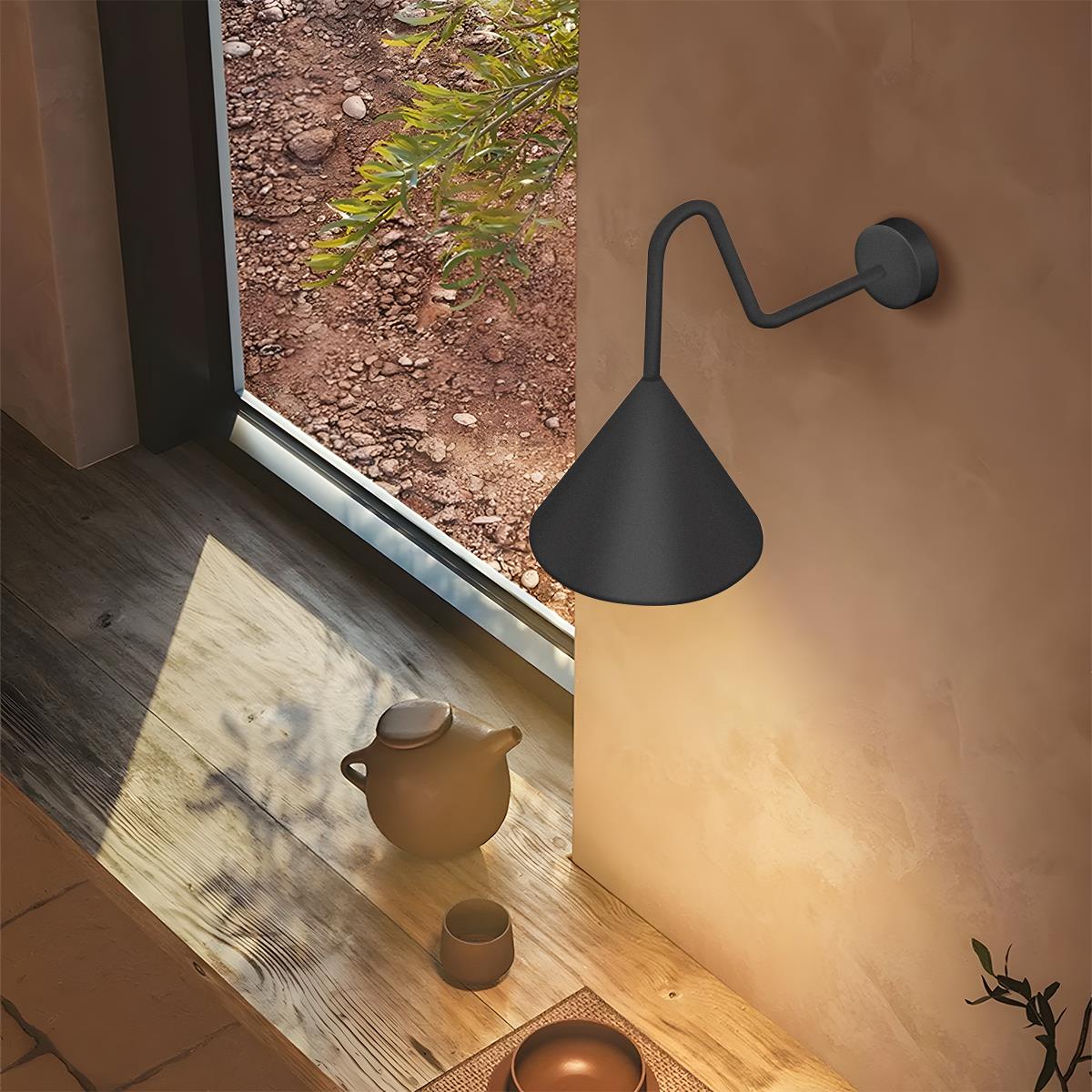 Waterproof Modern Minimalist Bell LED Outdoor Wall Sconces - Flyachilles