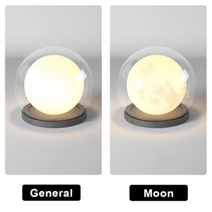 Waterproof Modern Moon Bubble Post Light Landscape Light - Flyachilles