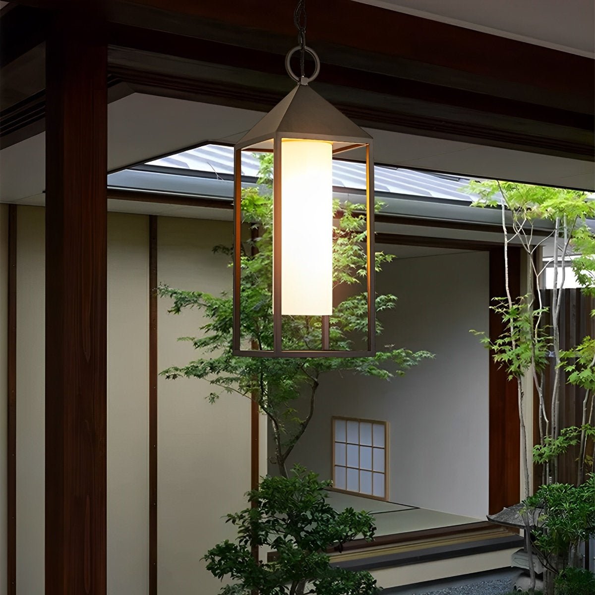 Waterproof Modern Outdoor Hanging Lantern Pendant Lights - Flyachilles