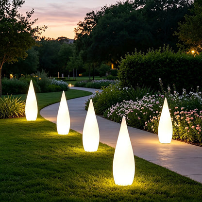 Waterproof Modern Outdoor LED Cone Lights Lawn Landscape Lighting - Flyachilles