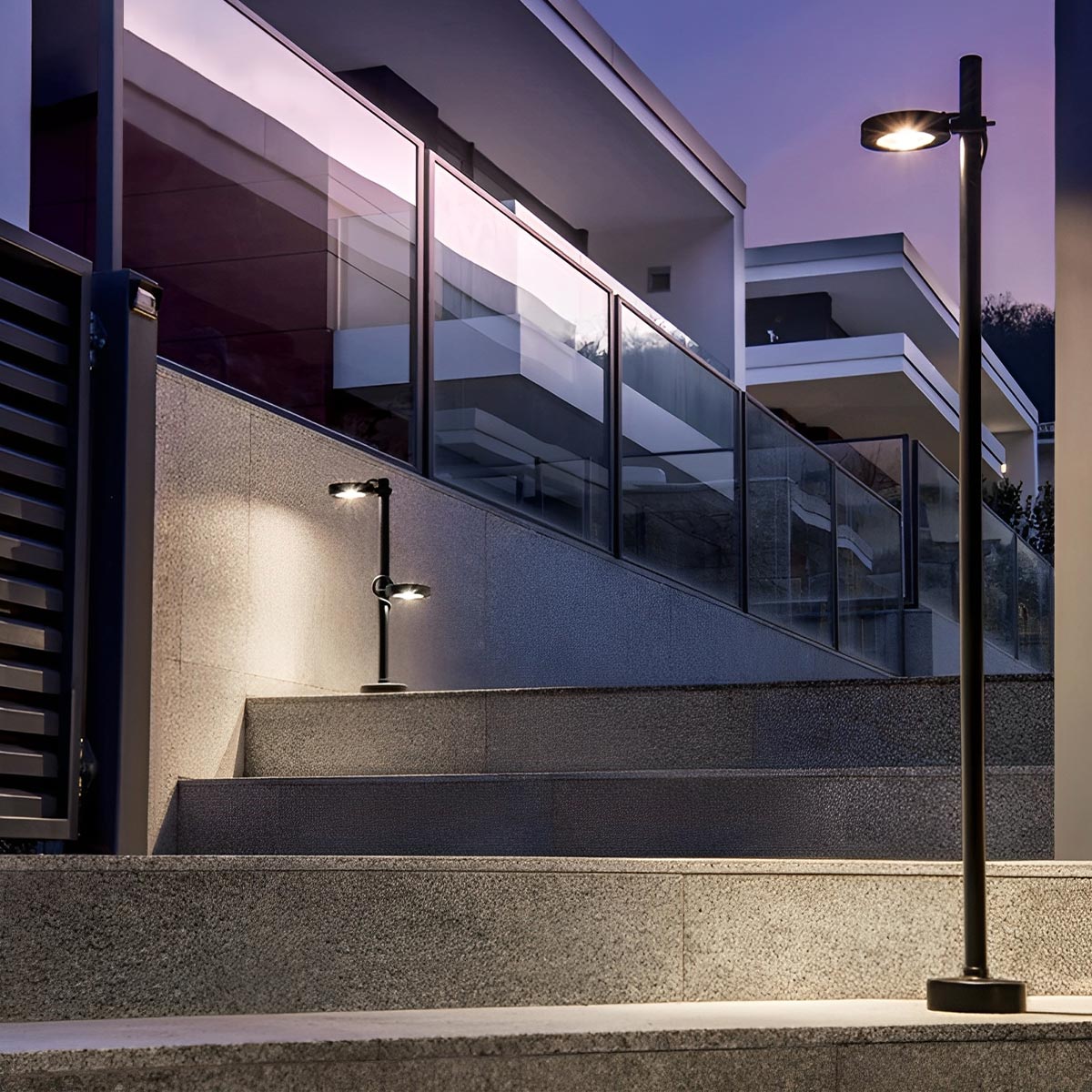 Waterproof Modern LED Outdoor Pathway & Street Pole Lights – Flyachilles