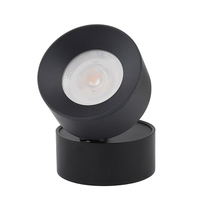 Waterproof Modern Round Adjustable Angle Outdoor Porch LED Wall Lights - Flyachilles
