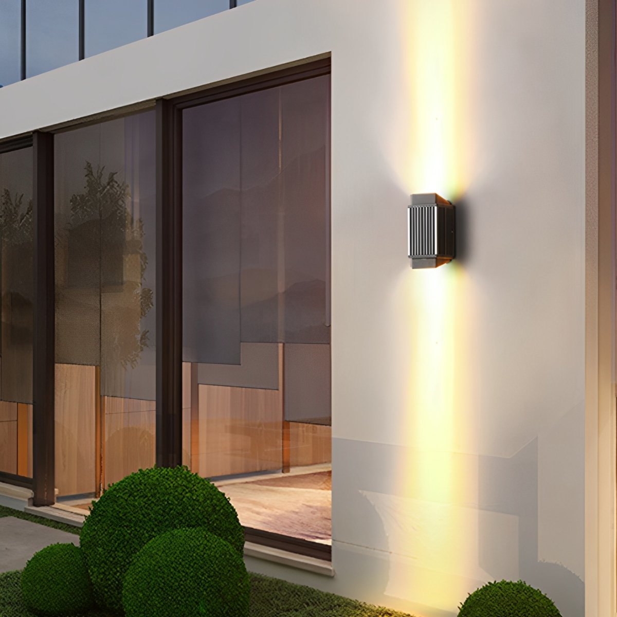 Waterproof Modern Up and Down Minimalist Outdoor LED Wall Lights - Flyachilles