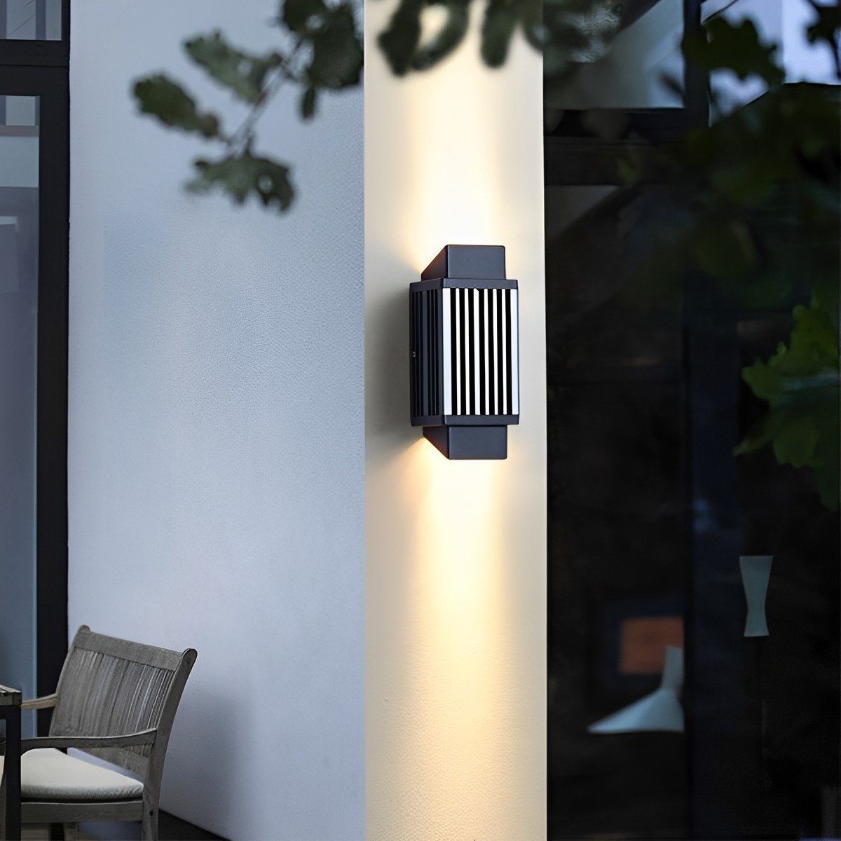 Outdoor Wall Sconce Down Lighting Leonlite Energy Efficient 2 Light