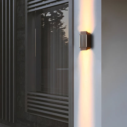 Waterproof Modern Up and Down Minimalist Outdoor LED Wall Lights - Flyachilles