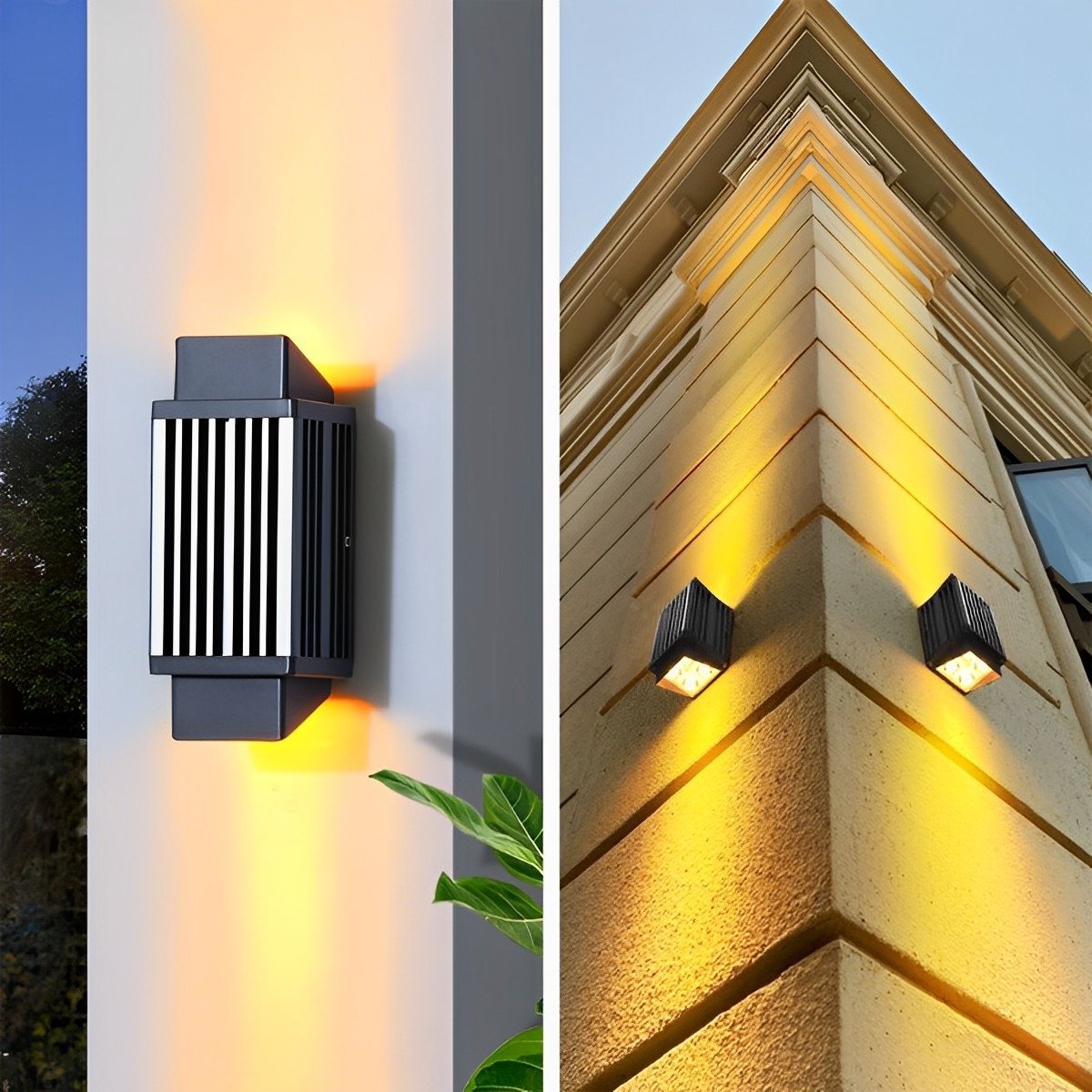 Waterproof Modern Up and Down Minimalist Outdoor LED Wall Lights - Flyachilles