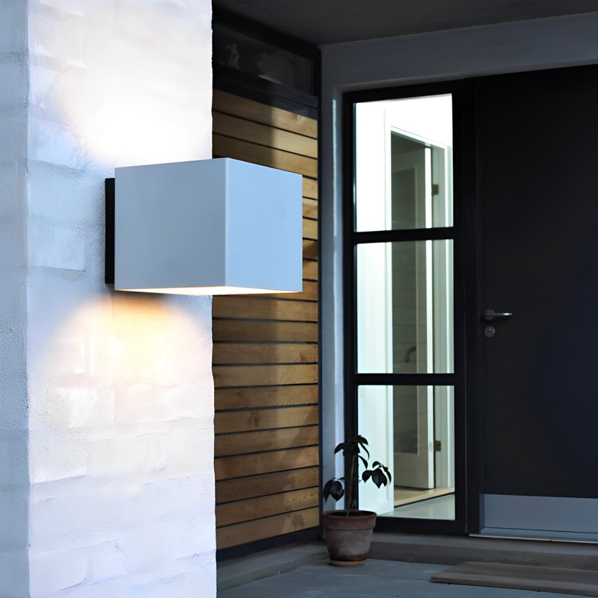 Waterproof Modern Up and Down Outdoor LED Wall Lights - Flyachilles