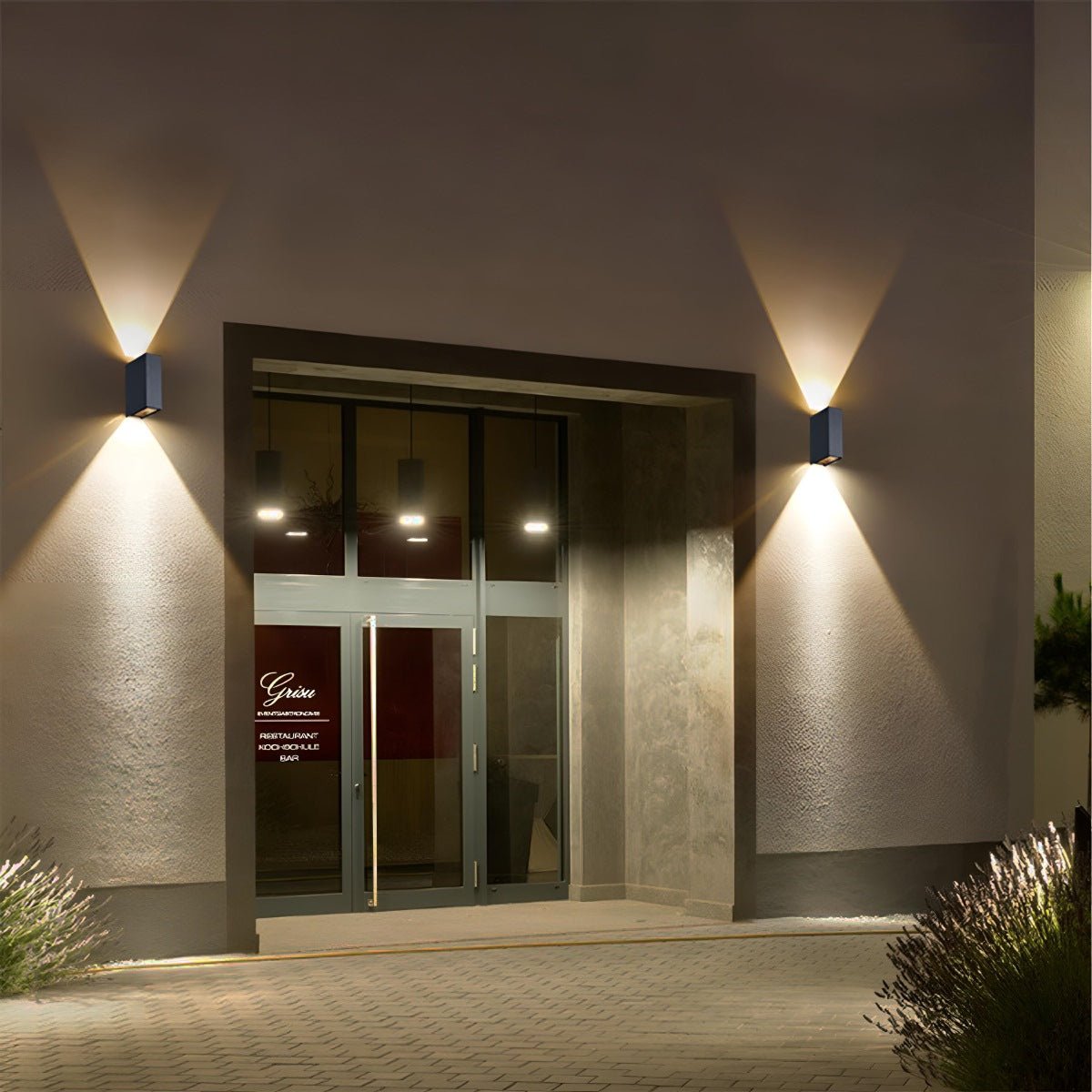 Waterproof Modern Up&Down LED Outdoor Spotlight Wall Washer Light - Flyachilles