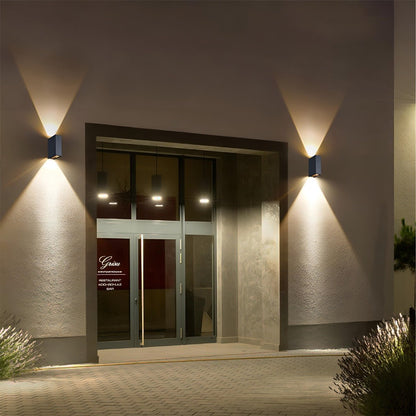 Waterproof Modern Up&amp;Down LED Outdoor Spotlight Wall Washer Light - Flyachilles