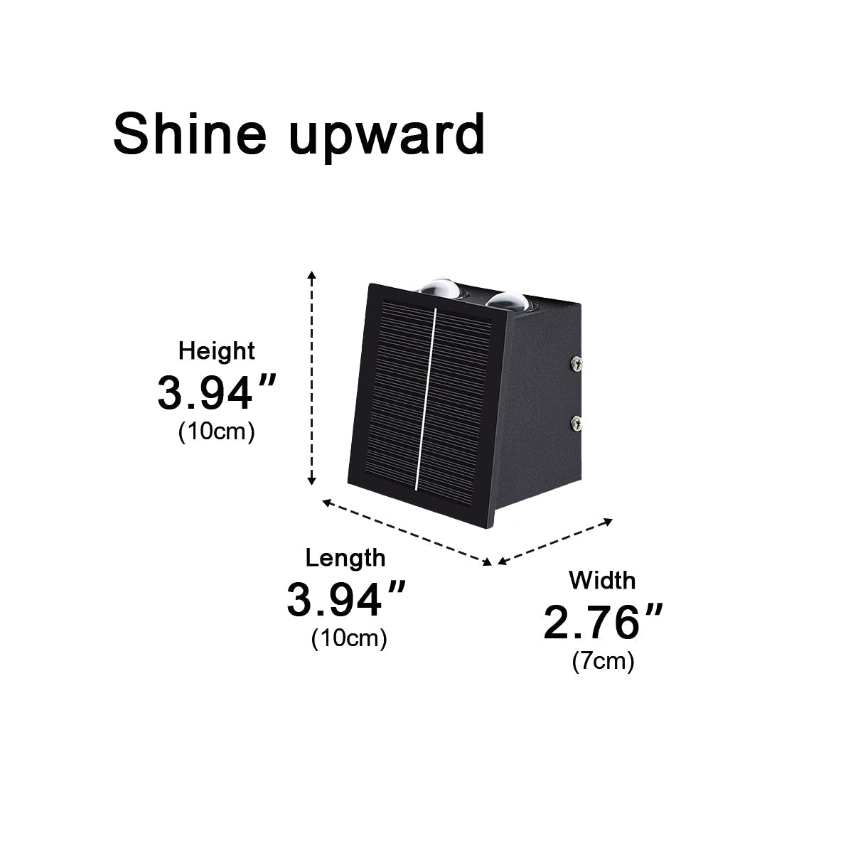 Waterproof Modern Up&amp;Down LED Outdoor Wall Washer Lights - Flyachilles