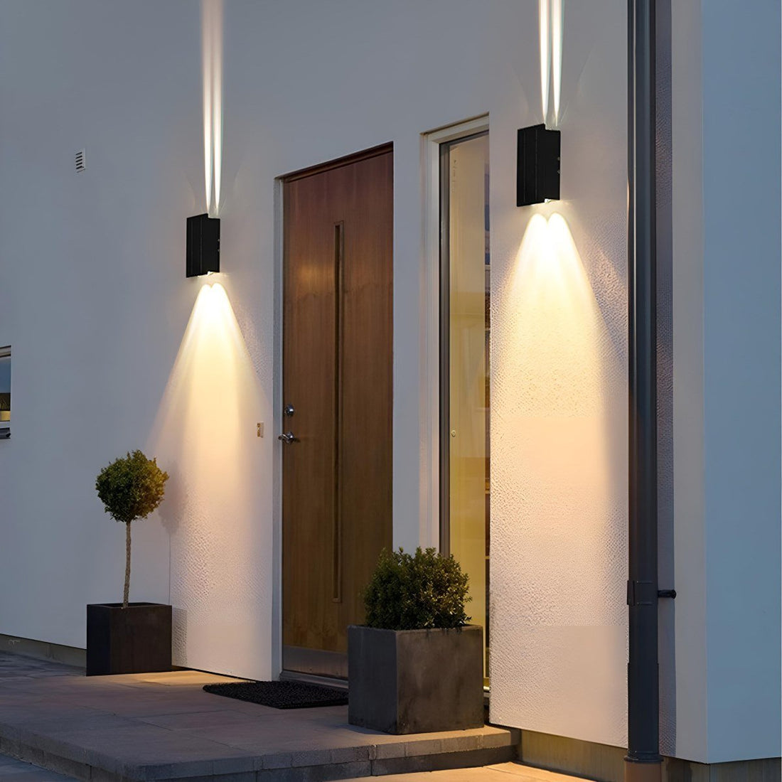 Waterproof Modern Up&amp;Down LED Outdoor Wall Washer Lights - Flyachilles