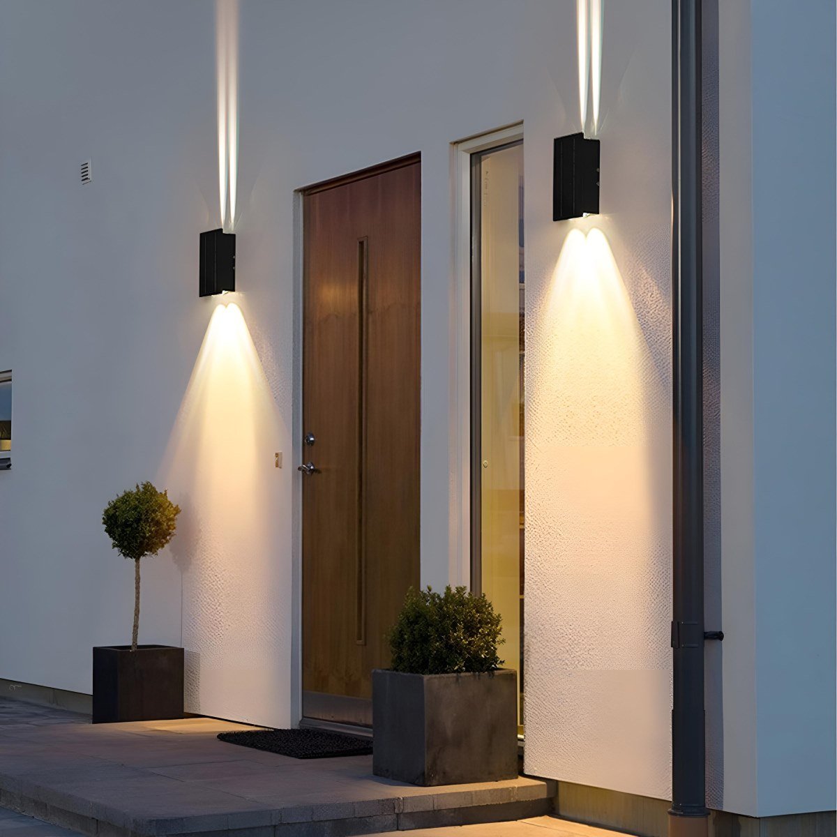 Waterproof Modern Up&amp;Down LED Outdoor Wall Washer Lights - Flyachilles
