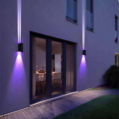 Waterproof Modern Up&amp;Down LED Outdoor Wall Washer Lights - Flyachilles