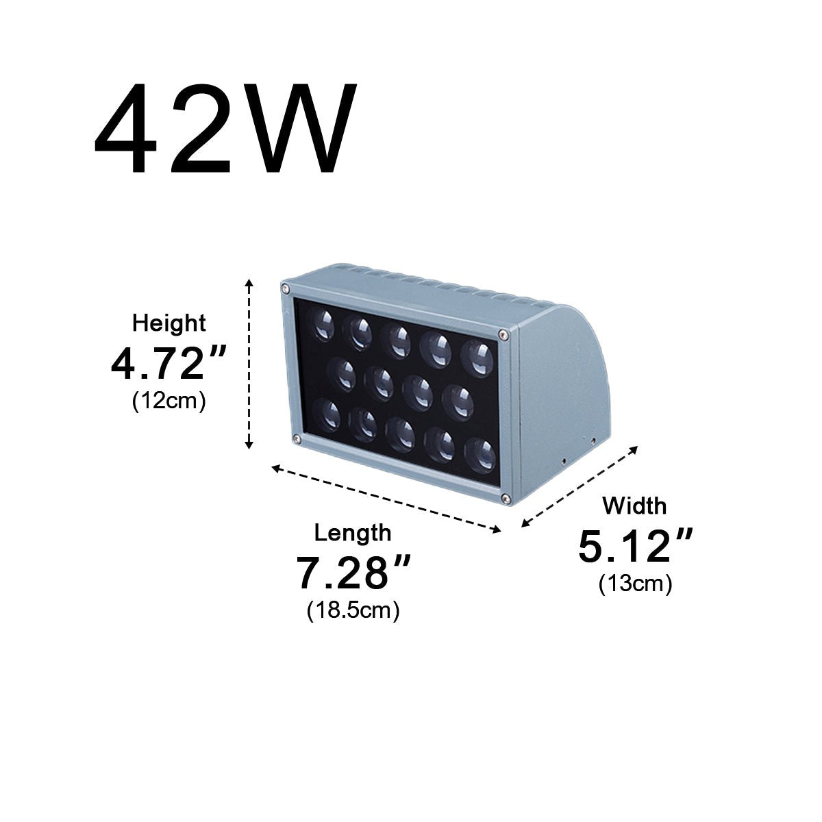 Waterproof Modern Up&amp;Down LED Outdoor Wall Washer Spot Lights - Flyachilles