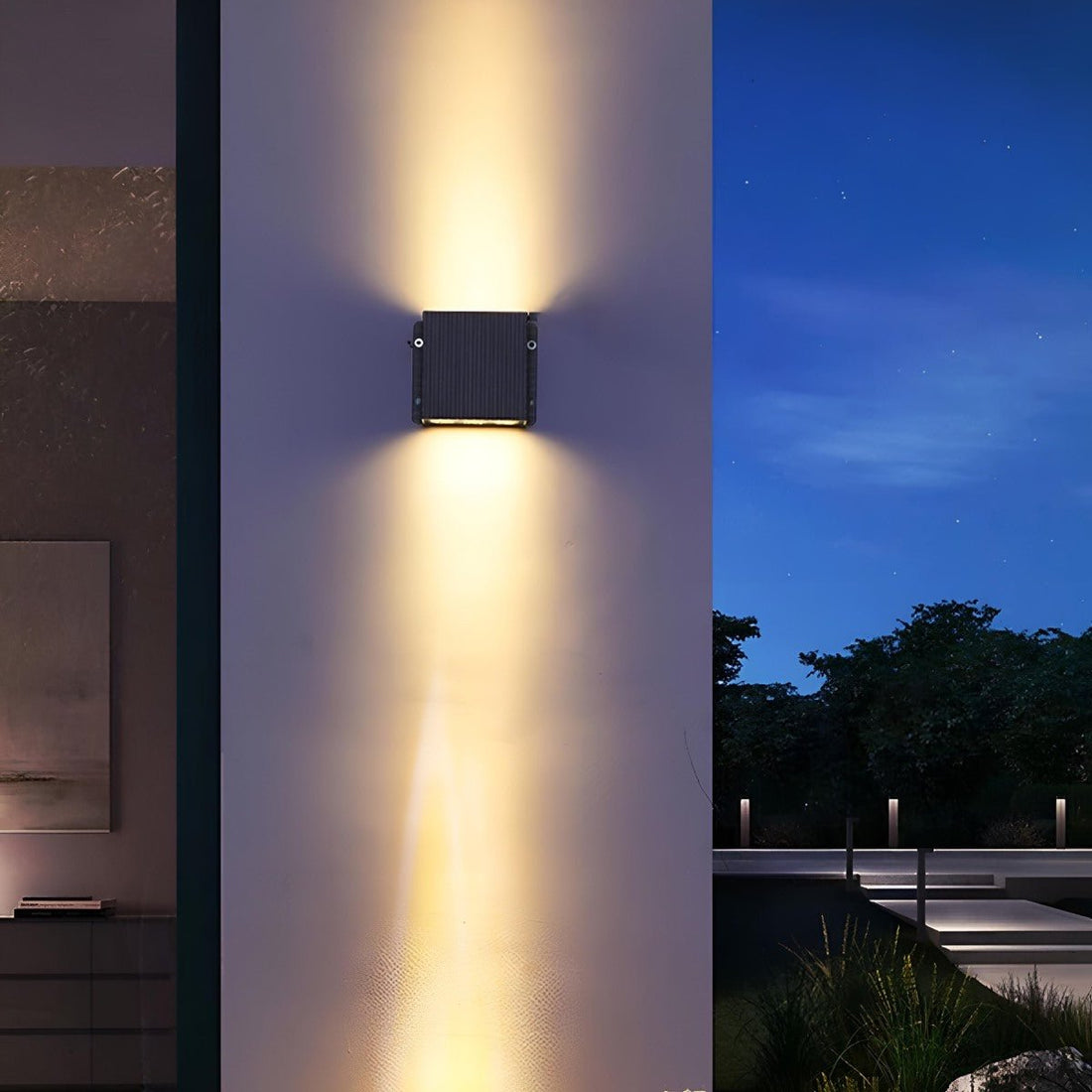 Waterproof Modern Up&amp;Down LED Outdoor Wall Washer Spot Lights - Flyachilles