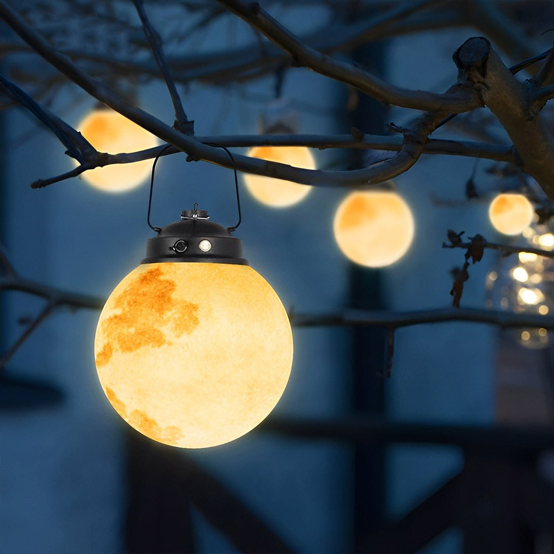 Waterproof Moon Garden Landscape Outdoor Hanging Lights - Flyachilles