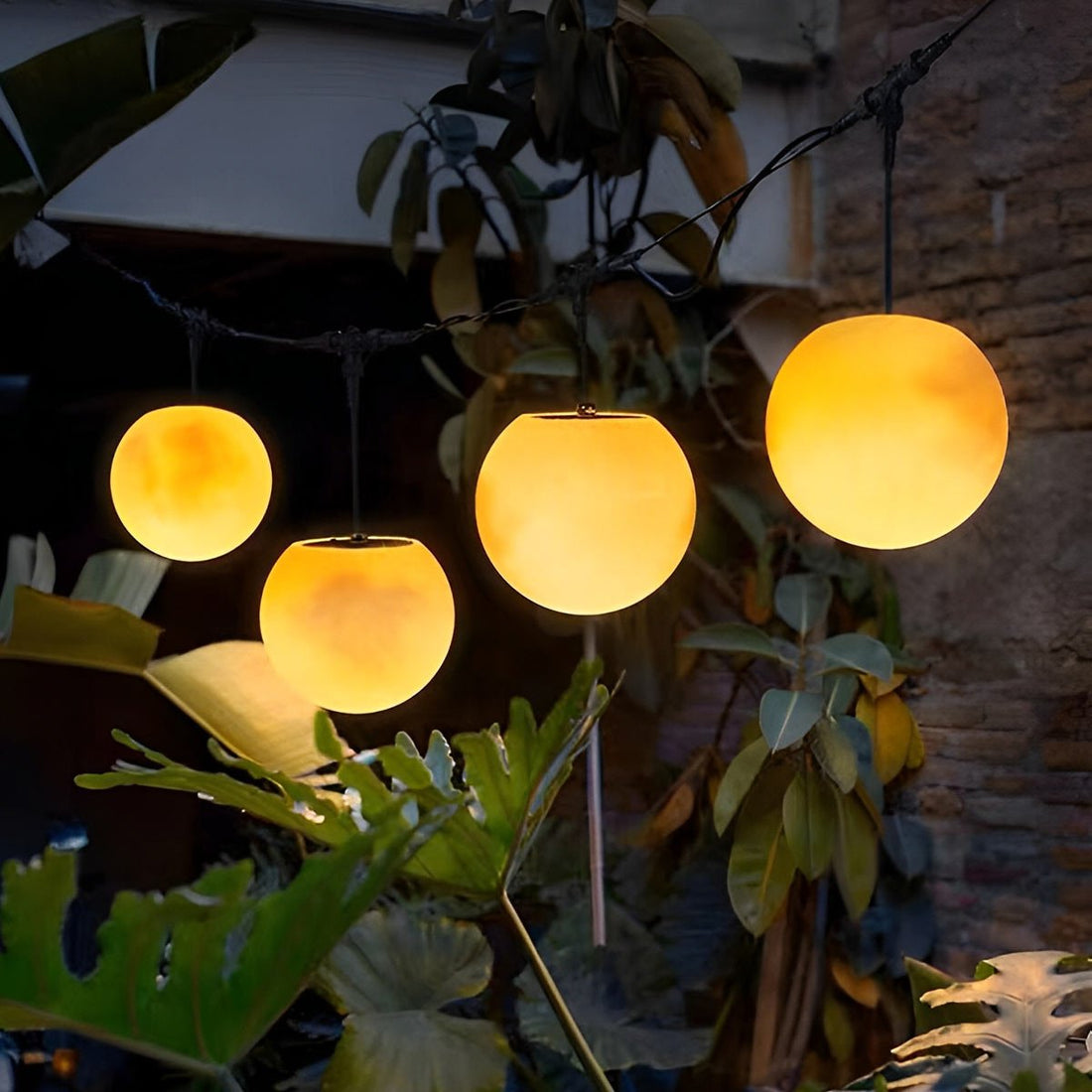Waterproof Moon Garden Landscape Outdoor String Lights - Flyachilles