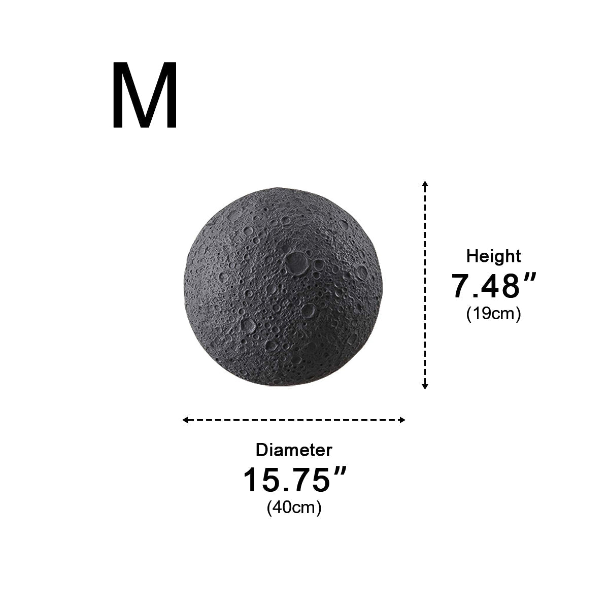 Waterproof Moon Outdoor LED Porch Exterior Wall Lights - Flyachilles