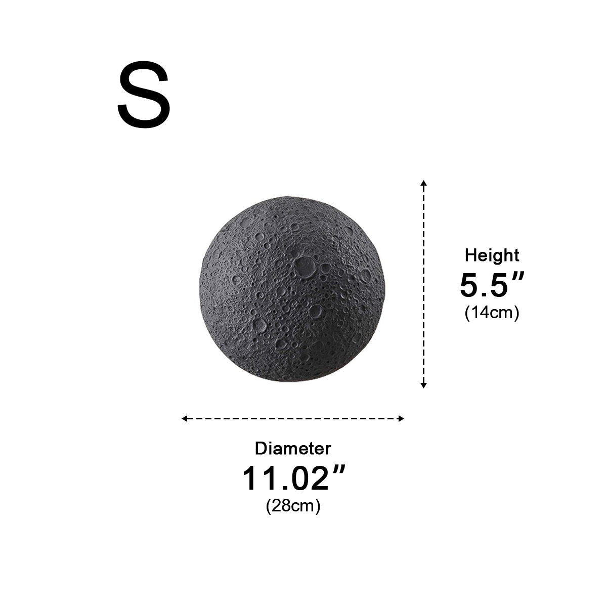 Waterproof Moon Outdoor LED Porch Exterior Wall Lights - Flyachilles