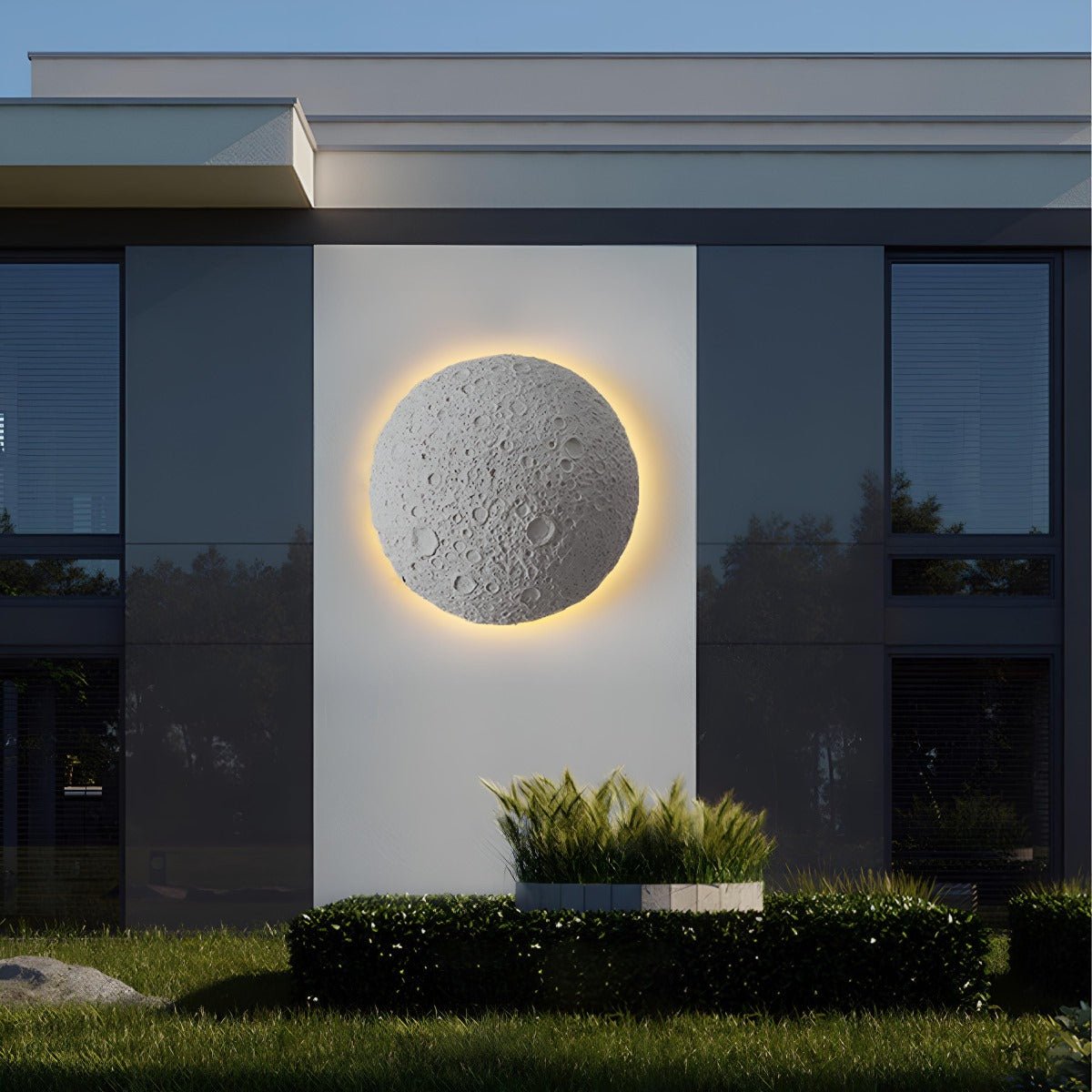 Waterproof Moon Outdoor LED Porch Exterior Wall Lights - Flyachilles