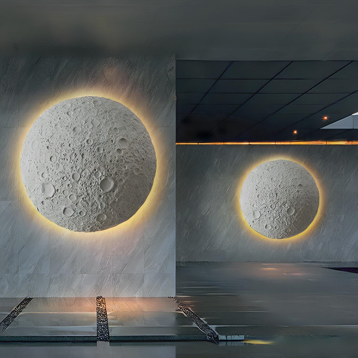 Waterproof Moon Outdoor LED Porch Exterior Wall Lights - Flyachilles