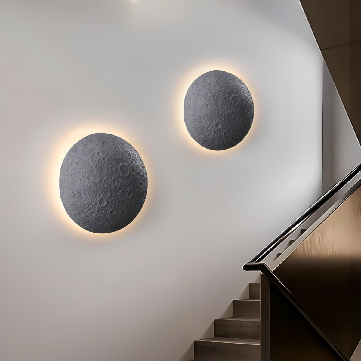 Waterproof Moon Outdoor LED Porch Exterior Wall Lights - Flyachilles