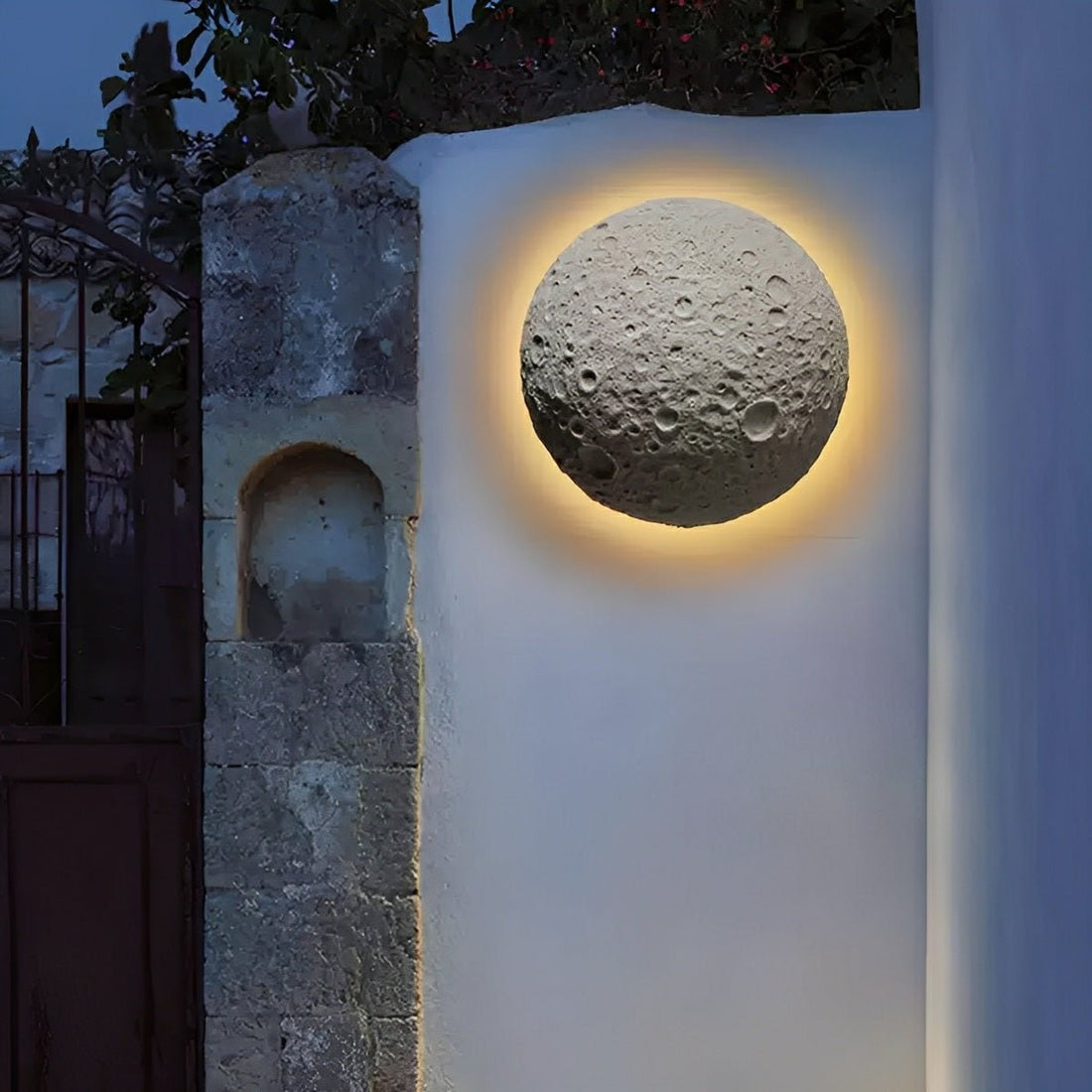Waterproof Moon Outdoor LED Porch Exterior Wall Lights - Flyachilles