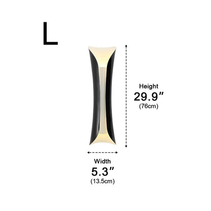 Waterproof Nordic Modern Minimalist UP Down Wall Sconces - Flyachilles