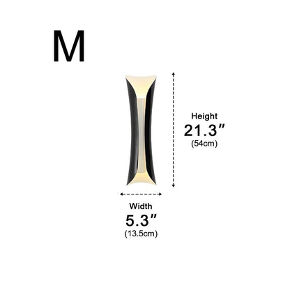 Waterproof Nordic Modern Minimalist UP Down Wall Sconces - Flyachilles